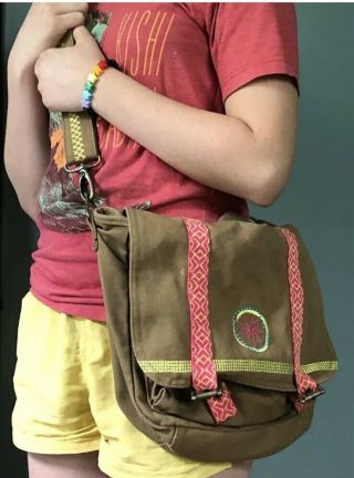 American Girl Lea Clark Messenger Bag For Girls Full Size Bag