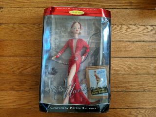 Marilyn Monroe Red Gown 1997 Barbie Doll