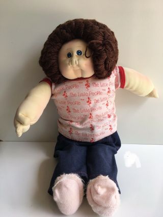 Cabbage Patch Doll The Little People Xavier Roberts Soft Sculpture Euc