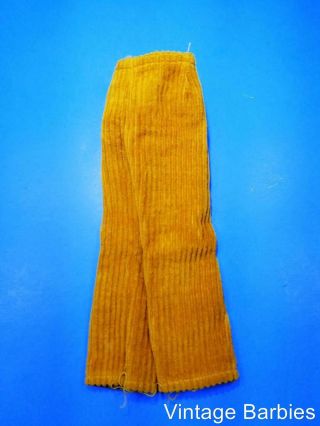 RARE Ken Doll Casual Cords 1717 Pants Near HTF Vintage 1970 ' s 3