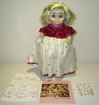 10 " Dolly Dingle Goebel Bette Ball Collectible Porcelain Doll Marilyn 1995