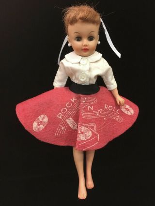 Suzette Tiny Teen Doll By Uneeda.  Early 1950 