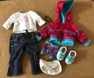 Ready For Fun 2004 Outfit American Girl Of Today Doll Clothes Pants Top Shoes