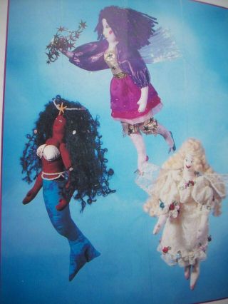 Teach Yourself Cloth Dollmaking Patterns For Doll And Clothes Mermaid