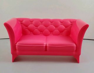 Barbie Life In The Dreamhouse 2015 Replacement Pink Sofa Couch Love Seat