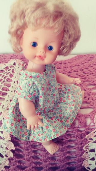 Vintage Eegee Baby Doll 1977 13 Inch