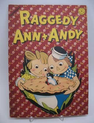 Vtg Dell Raggedy Ann And Andy Comics 4 09/1946 8.  0 Vf