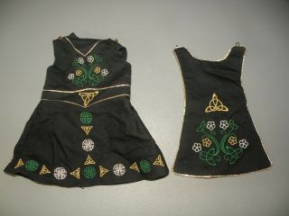 American Girl Irish Celtic Dance Outfit Nellie Incomplete