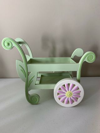 Retired American Girl Bitty Baby Doll Tea Party Cart