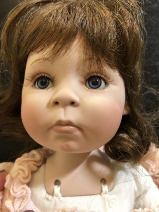 Collectible Porcelain Doll By Marie Osmond Limited Edition 1000 Dolls