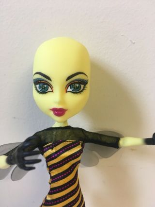 Monster High Doll CAM Create A Monster Insect Bumble Bee,  Accessories 2