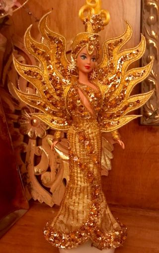 Barbie (no Package) Goddess Of The Sun Bob Mackie Design 1995 14056