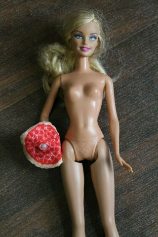 Barbie I Can Be Pizza Chef Nude Doll