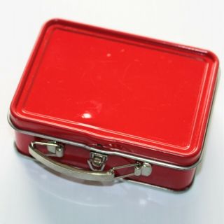 American Girl Molly Mcintire Red Metal Lunch Box Only For Doll