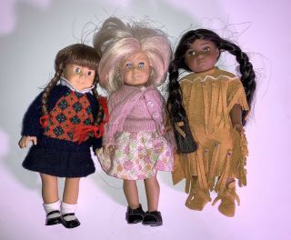 American Girl Mini Dolls - Molly Kit And Kaya