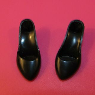 Princess Diana Franklin Black Plastic Doll Shoes ONLY Fits: Marilyn/Lucy 3