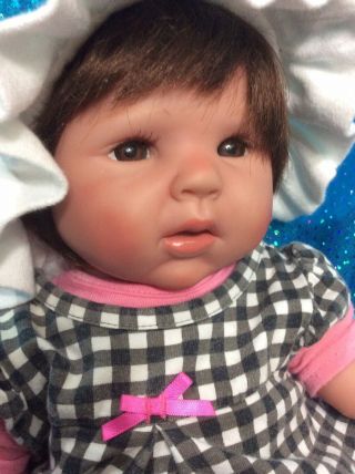 Paradise Galleries Reborn Baby Girl Doll 19 " Realistic Lifesize