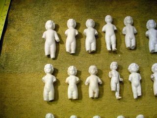 35 x excavated vintage victorian frozen charlotte dolls age 1890 Germany B 512 3