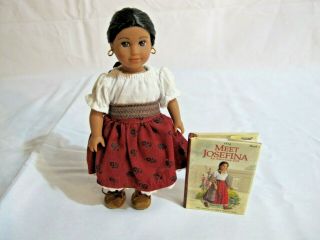 American Girl Josefina Mini Doll And Mini Book,  Pre Owned