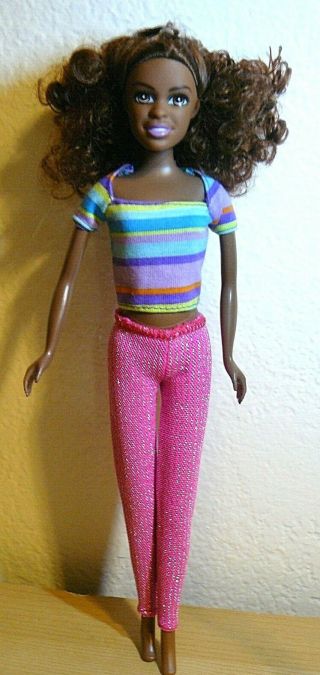 Midwood Lovely Patsy Fashion African American Doll In Stripes Top And Pink Pants