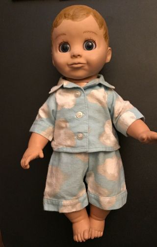 16” 17” 18” Inch Boy Doll Clothes Luvabeau,  Reborn,  Bitty Baby Alive Pajamas