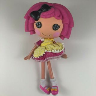 Lalaloopsy Full Size 12 " Doll Crumbs Sugar Cookie W/ Pet Mouse & Extra Outfit