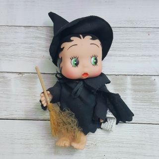 1990 Black Witch Betty Boop Hamilton Gifts Doll
