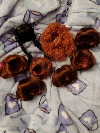 Robert Tonner Doll Wigs Size 7 - 8.  Fits Betsy Mccall Or Effner Little Darlings