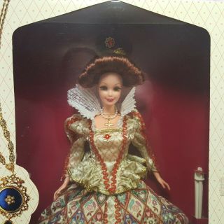 Mattel Vintage Elizabethan Queen Barbie Collectible Doll 13.  5 Inches
