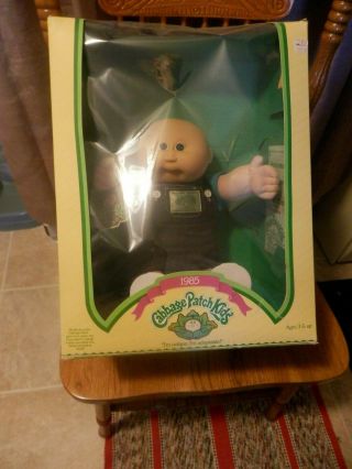 1985 Cabbage Patch Kids Doll=with Box