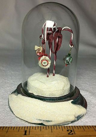 Dollhouse Miniature Christmas Ornament Set By Artist Jeffrey R.  Steele 1994 1:12