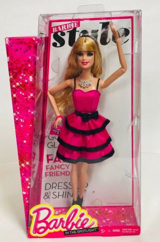 Barbie Style In The Spotlight Articulated Doll Nrfb