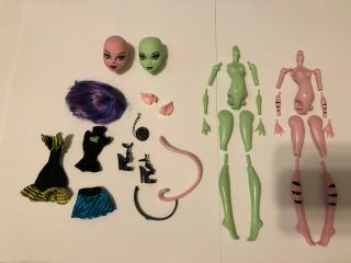 Mattel Monster High Create A Monster Witch And Cat Starter Pack