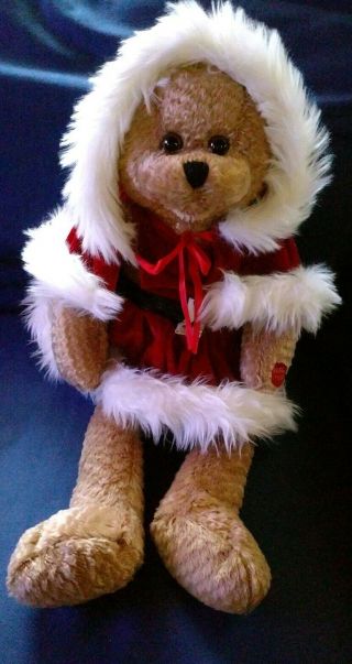 Chantilly Lane Musical Merry All I Want For Christmas Is You” Animated Bear 22”