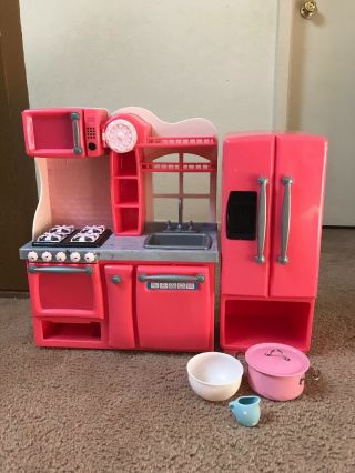 Our Generation Gourmet Kitchen Accessory Set - Pink Kid Toy Gift