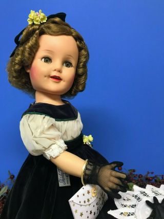 For The Ideal Shirley Temple Doll Light Blue Gloves For The 17 " & 19 " Dolls