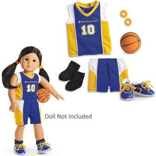 American Girl Doll Basketball Outfit
