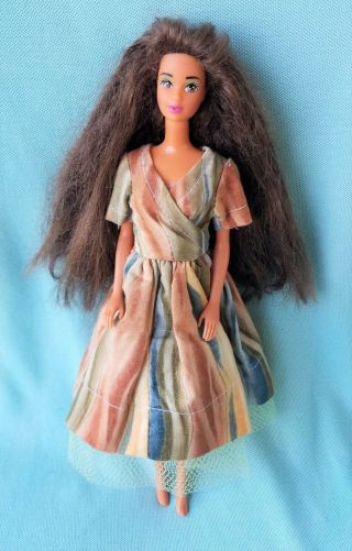 Vintage Steffie Barbie doll Brunette Gorgeous face bangs TNT 2