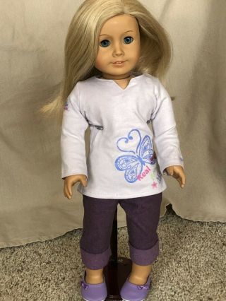 American Girl Of Today/just Like Me Blonde 18 In.  Doll