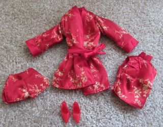 Silkstone Barbie Chinoiserie Red Moon Fashion Nm Condtion