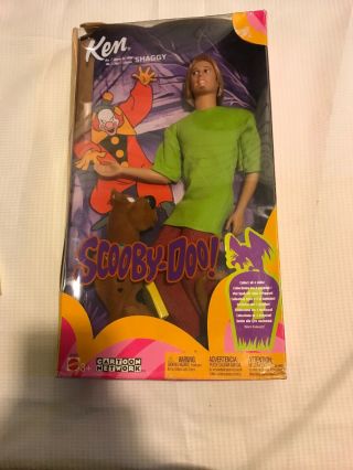Barbie Scooby - Doo Ken As Shaggy Doll Cartoon Network