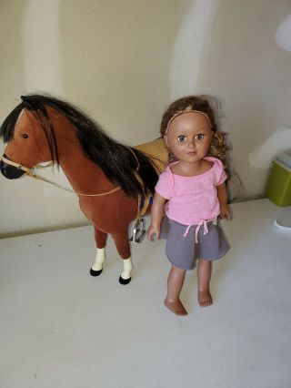 American Girl Doll Horse Penny Collectible Citi Toy Doll W American Girl Clothes