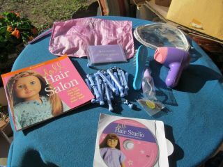 American Girl Hair Care Kit Essentials For Doll W Styling Book