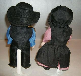 Amish Boy and Girl Dolls 9 