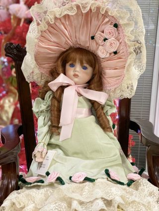 Victorian Catherine Porcelain Doll 22” Marie Osmond