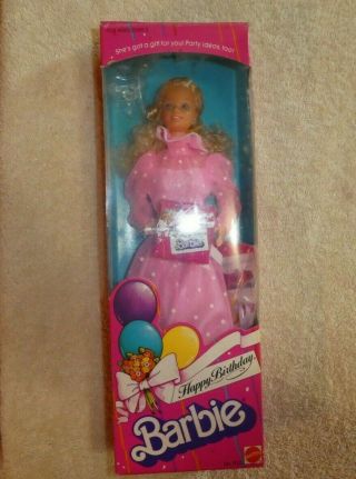 Mattel 1983 Happy Birthday Barbie 1922 - Nrfb