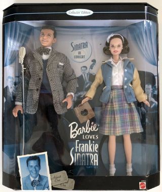 Barbie Loves Frank Sinatra Doll Gift Set 22953 Collector Edition Mattel Nrfb