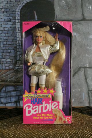 Hollywood Hair Barbie Doll 2308 1992 Mattel Long Hair Spray
