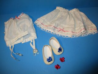 Retired 1990’s American Girl Pleasant Company Samantha Lacy Whites And Shoes
