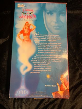 I Dream of Jeannie Barbie Doll Collectors Edition Warped Box,  Doll 2
